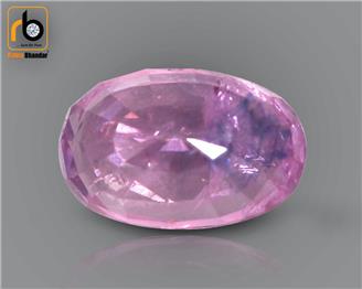 NATURAL UNHEATED UNTREATED  PINK SAPPHIRE (C) 2.86 CRT ( 61679 )